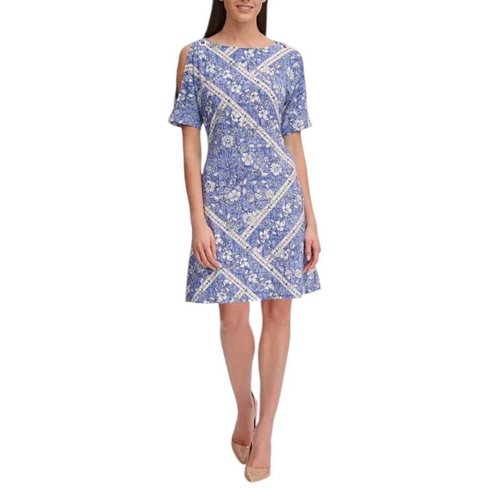 Tommy Hilfiger Grommet Jersey Dress Size 4